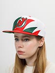 Бейсболка MITCHELL NESS арт. 6HSSSH22088-NJDWHIT New Jersey Devils NHL (белый / красный)